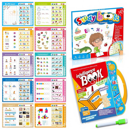 Intelligenve Audio Book For Kids, Tap And Play, Audio Learning, Touch And Learn Many Things Easily (NEW EDITION)